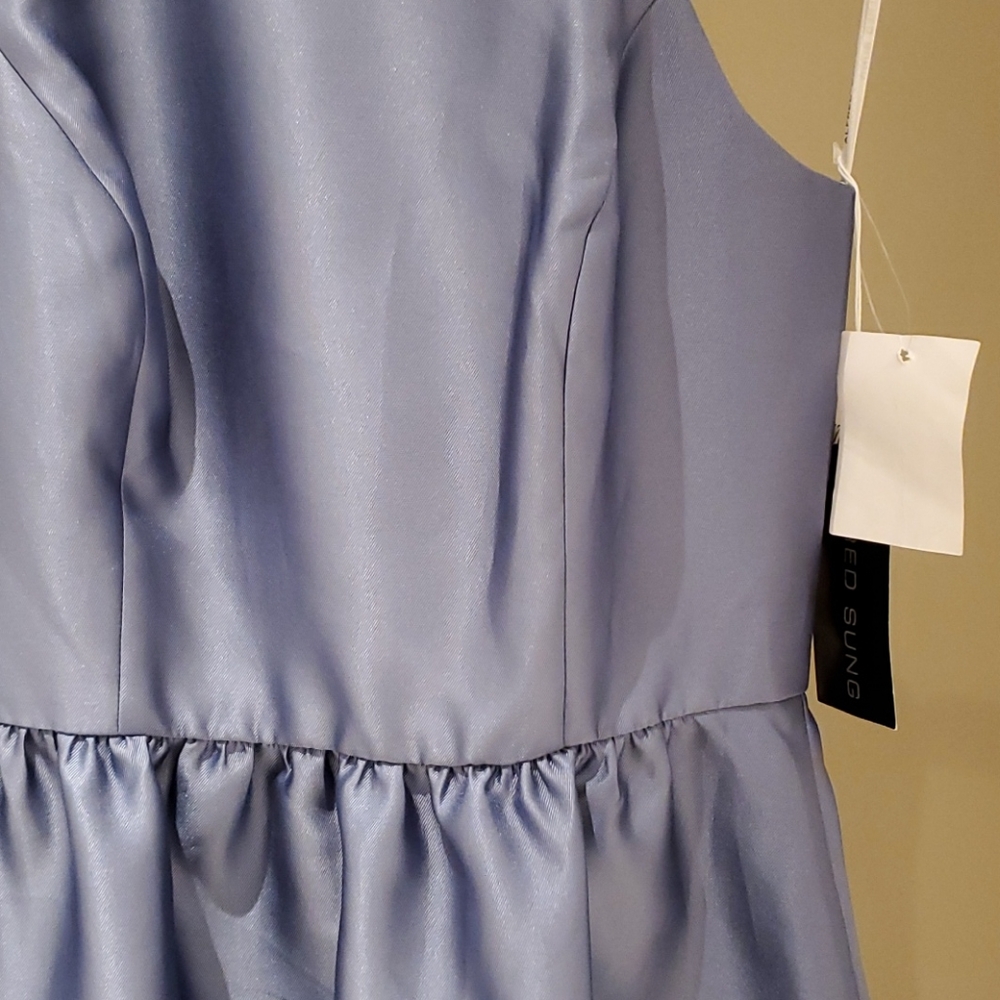 Alfred Sung Women's Satin Ball Gown NWT - Picture 7 of 10